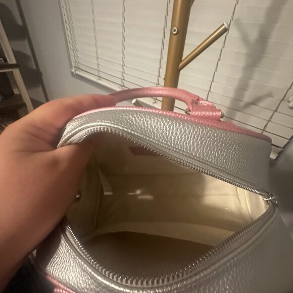 Fiorucci Logo Bowling Bag Blue - Picture 9 of 10